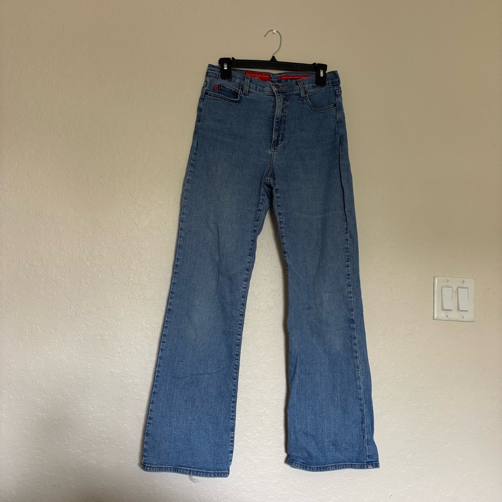 NYDJ Tummy Tuck Light Blue Bootcut Jeans